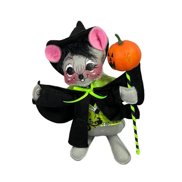 Annalee Halloween Warlock Wizard Mouse 6"‎ Doll 2016 new - Picture 6 of 6